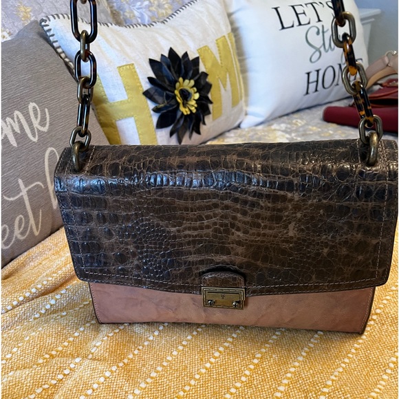 Frye leather shoulder bag Ella - Picture 1 of 14